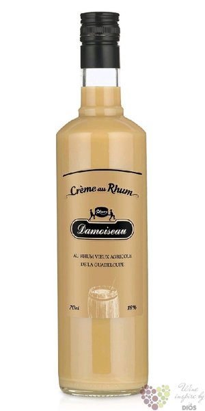 Damoiseau  Cream  Guadeloupe rum liqueur 18% vol.  0.70 l