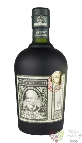 Diplomatico  Reserva exclusiva  aged rum of Venezuela 40% vol.  3.00 l