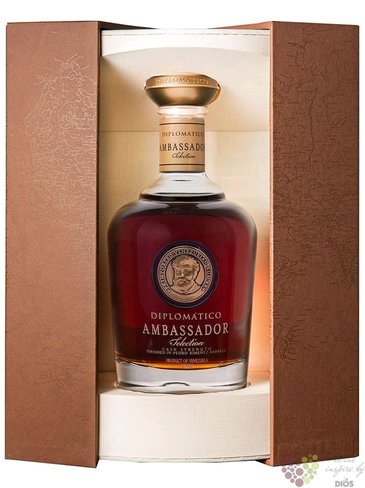 Diplomatico  Ambassador  aged rum of Venezuela 47% vol.  0.70 l