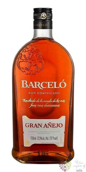 Barcelo  Big Grand Aejo  aged Dominican rum 37.5% vol.  1.75 l