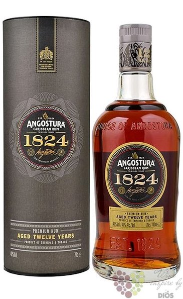 Angostura  1824  aged 12 years rum of Trinidad &amp; Tobago 40% vol.    0.70 l