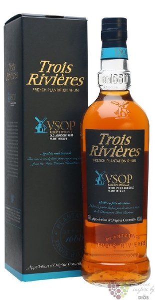 Trois Rivieres  VSOP  aged Martinique rum 40% vol.  0.70 l