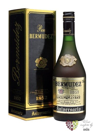 Bermudez 1852  150 Aniversario  aged 12 years rum of Dominican republic 40% vol.    0.70 l