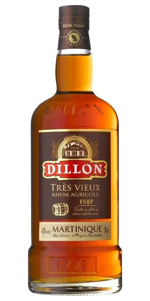 Dillon agricole tres vieux  VSOP  aged rum of Martinique 43% vol.  0.70 l