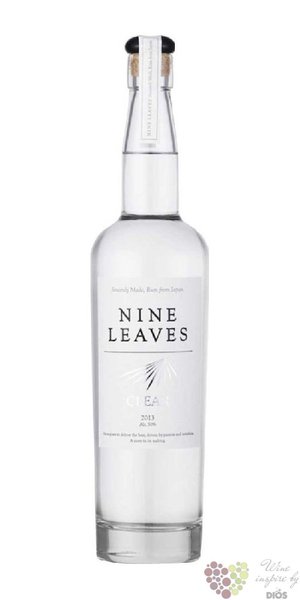 Nine Leaves 2015  Clear  sincerely unique Japanese rum 50% vol.  0.70 l
