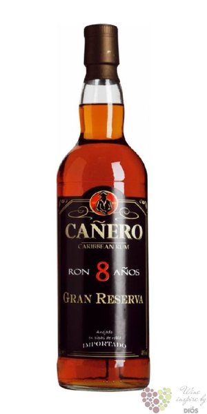 Caero  Grand reserva  aged 8 years Nicaraguan rum 40% vol.   0.70 l