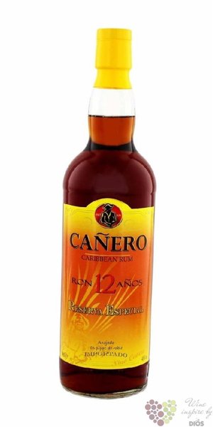 Caero  Reserva Especial  aged 12 years Nicaraguan rum 40% vol.  0.70 l