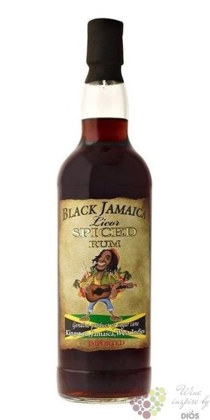 Black Jamaica  Spiced  flavored Jamaican rum 35% vol.    0.70 l