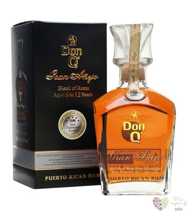 Don Q  Gran aejo  aged Puerto Rican rum 40% vol.  0.70 l