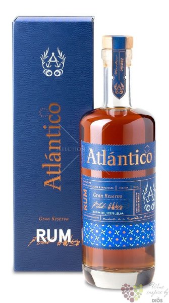 Atlantico  Gran reserva   aged Dominican rum 40% vol. 0.70 l