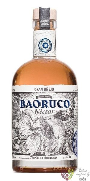 Baoruco Parque edicion limitada  Nectar  flavored Dominican rum 37.5% vol.  0.50 l