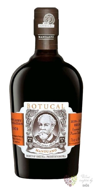 Diplomatico Botucal  Mantuano  aged rum of Venezuela 40% vol.  0.70 l