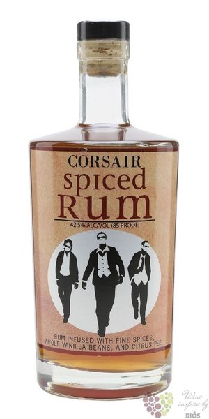 Corsair  Spiced  flavored rum of Kentucky - USA 42.5% vol.    0.70 l