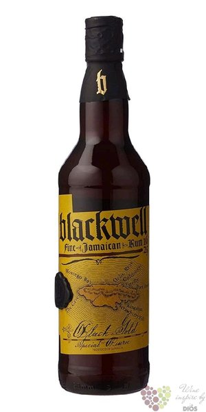 Blackwell  Special reserve Black Gold  aged Jamaican rum 40% vol.   0.70 l