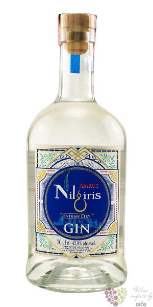 Amrut  Nilgiris  Indian Dry gin 42.8% vol.  0.70 l