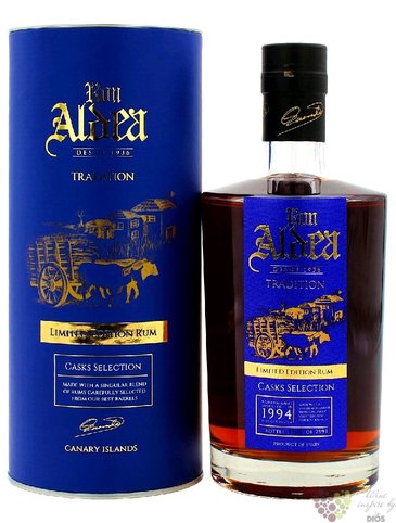 Aldea  Tradicion  1994 aged 22 years ltd. edition of la Palma rum 42% vol.  0.70 l