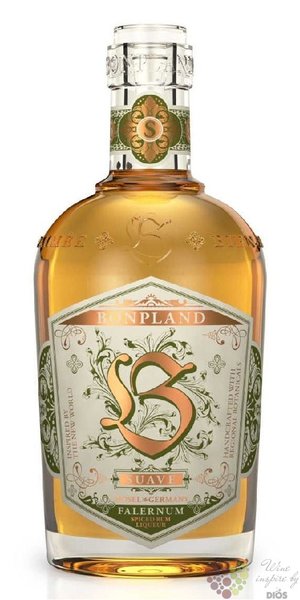 Bonpland Suave  Falernum  flavored caribbean rum 18% vol.  0.50 l