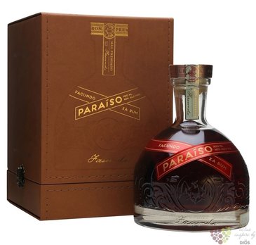 Facundo  Paraiso XA  aged 10 years Bahamas rum by Bacardi 40% vol.  0.70 l