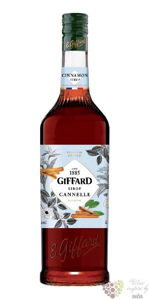 Giffard  Cannelle  premium French coctail syrup 00% vol.  1.00 l