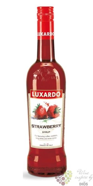 Luxardo  Strawberry  Italian fruits coctail syrup 00 % vol.    0.75 l
