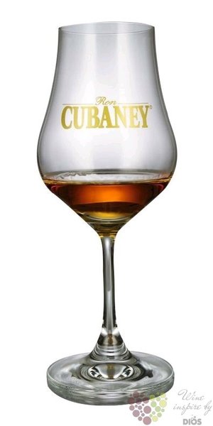 Degustan sklenice k rumu Cubaney