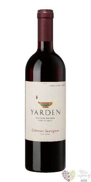 Cabernet Sauvignon  Yarden  2015 Galilee Kosher wine Golan Heights winery  0.75 l