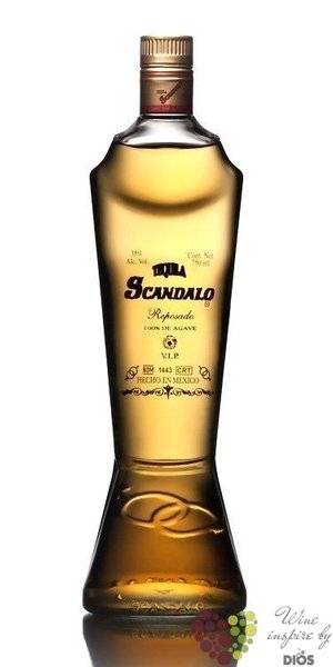 Scandalo  Reposado  100% of Blue Agave Mexican tequila 35% vol.    0.70 l