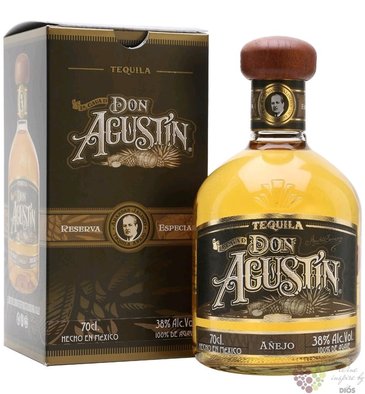 Don Agustin  Aejo  pure Blue agave Mexican tequila 38% vol.  0.70 l