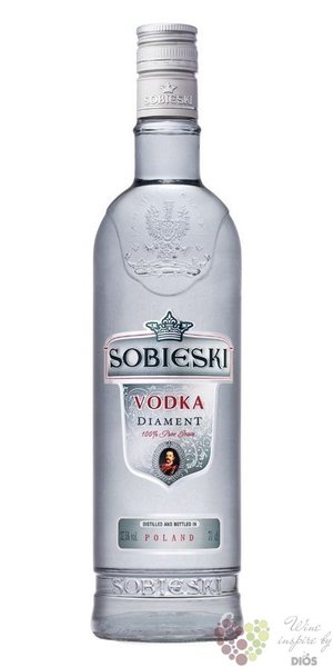 Sobieski  Diamond  premium Polish vodka 37.5% vol.  0.70 l