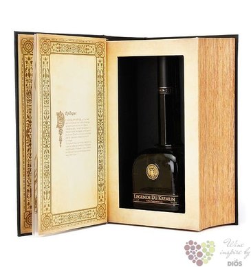 Legend of Kremlin book box Russian vodka 40% vol.  0.70 l