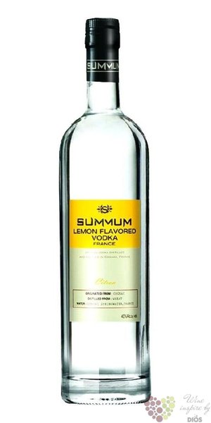 Summum  Lemon  premium French flavored vodka 40% vol.  0.05 l