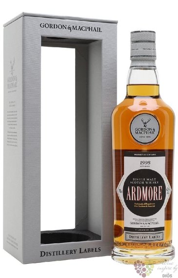 Ardmore  Gordon &amp; MacPhail Distillery labels  1998 Highland whisky by 43% vol.  0.70 l