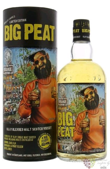 Big Peat  the Orange edition  Islay blended malt whisky 50% vol.  0.70 l