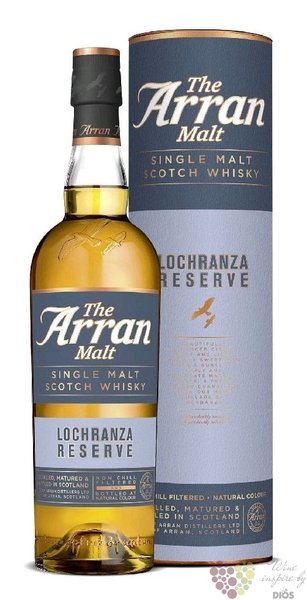 the Arran  Lochranza reserve  single malt Arran whisky 43% vol.  0.70 l