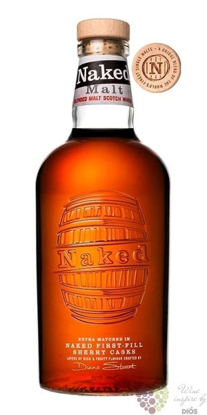 Naked Malt  1st fill Sherry cask  Scotch whisky 40% vol.  0.70 l