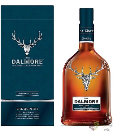 Dalmore  Quintet  single malt Highland whisky 44.5% vol.  0.70 l