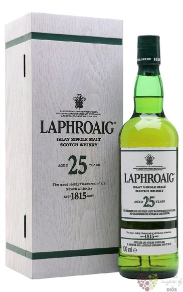 Laphroaig aged 25 years Release 2018 single malt Islay whisky 51.4% vol.  0.70 l