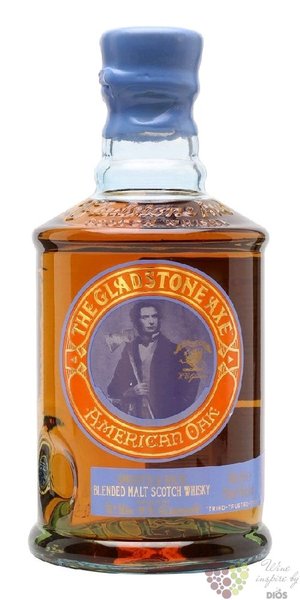 Gladstone AXE  American Oak  blended malt Scotch whisky 41% vol.  0.70 l