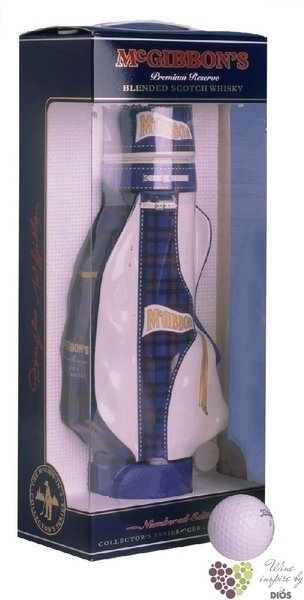 McGibbons  Blue Golf Bag  blended Scotch whisky Douglas Laing &amp; Co 43% vol.  0.70 l