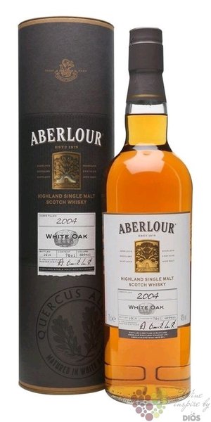 Aberlour  White oak  2004 single malt Speyside whisky 40% vol. 0.70 l