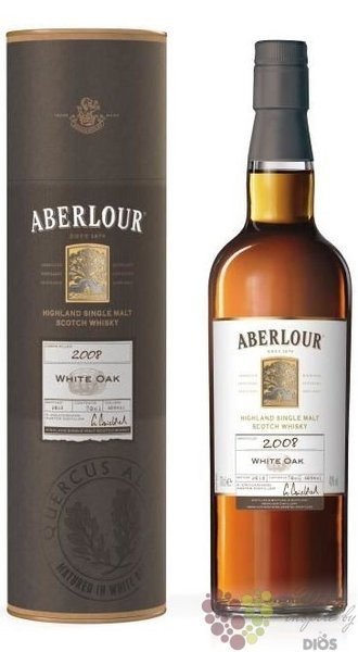 Aberlour  White oak  2008 single malt Speyside whisky 40% vol. 0.70 l