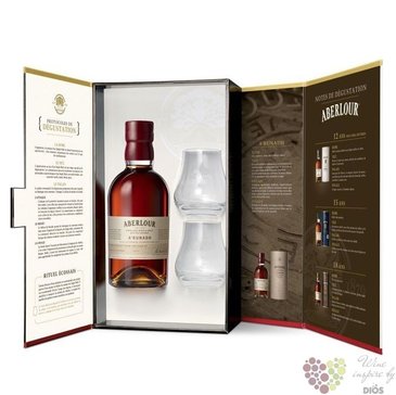 Aberlour  ABunadh batch 47  glass set Speyside whisky 60.7% vol.  0.70 l