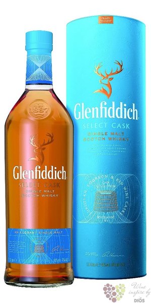 Glenfiddich cask collection  Select 2.  single malt Speyside whisky 40% vol.1l