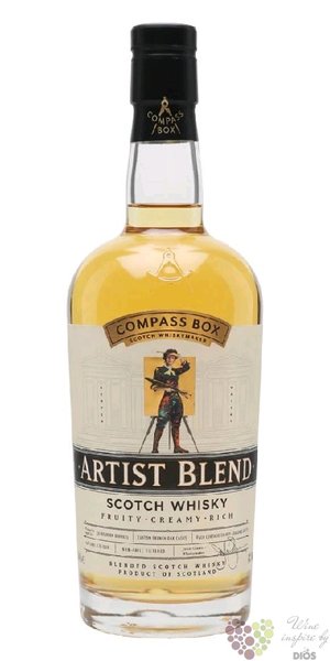 Compass Box  Artist blend  blended Scotch whisky 43% vol.  0.70 l