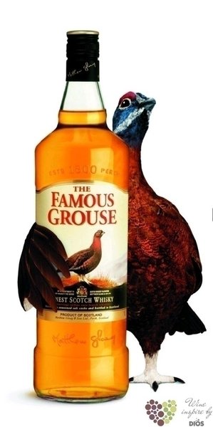 Famous Grouse blended Scotch whisky 40% vol.  1.00 l