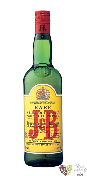 J&amp;B  Rare  blended Scotch whisky 40% vol.    0.05 l