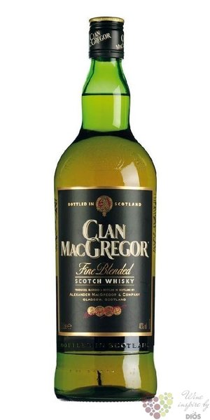 Clan MacGregor blended Scotch whisky 40% vol.   1.00 l