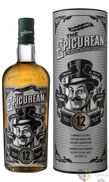 Douglas Laing  the Epicurean  aged 12 years Lowland whisky 46.2% vol.  0.70 l