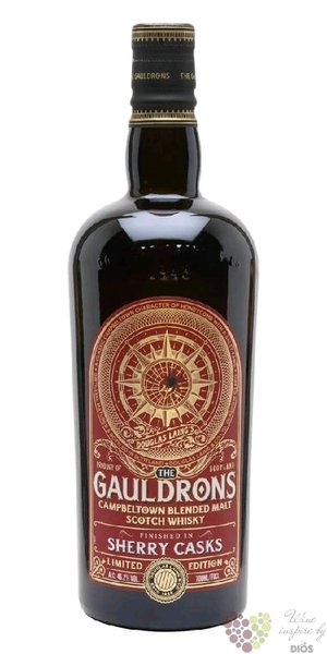 Douglas Laing  the Gauldrons Sherry cask  Campbeltown whisky 46.2% vol.  0.70 l