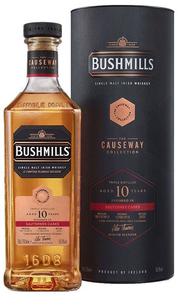Whisky Bushmills 10y Sauternes Cask  gT 56.8%0.70l